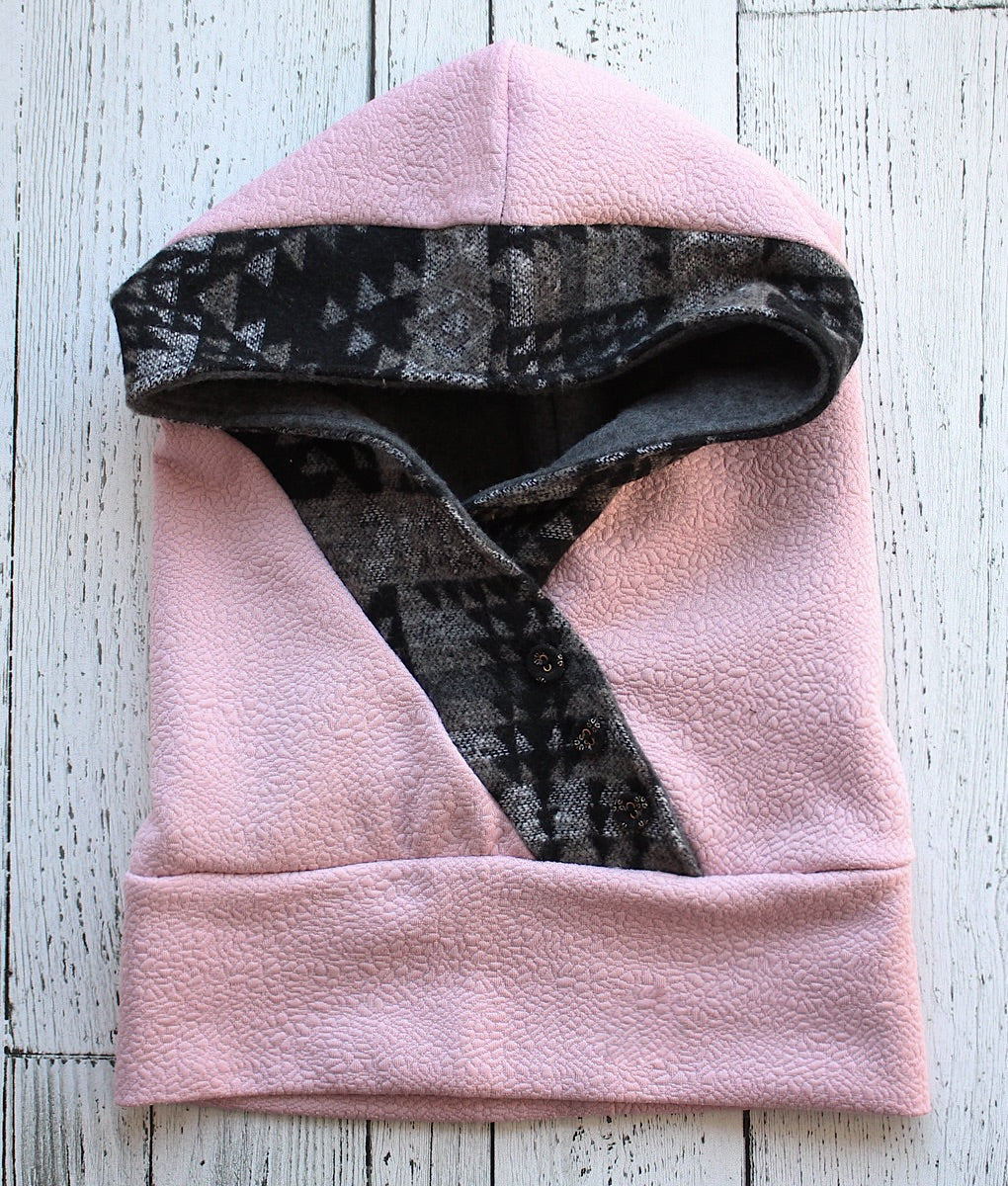Foulard Capuchon rose
