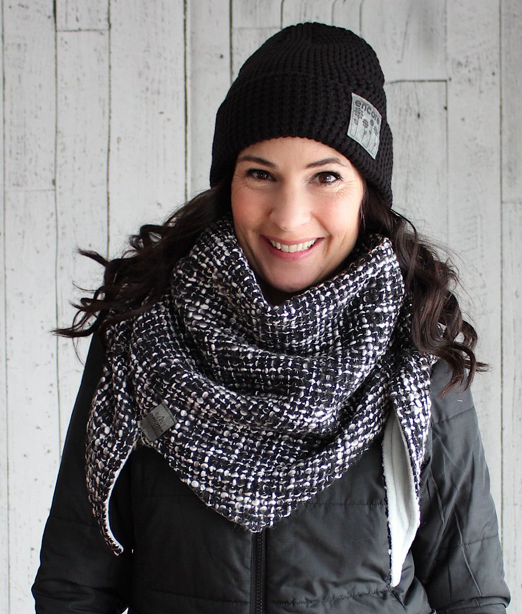 Foulard triangle polaire