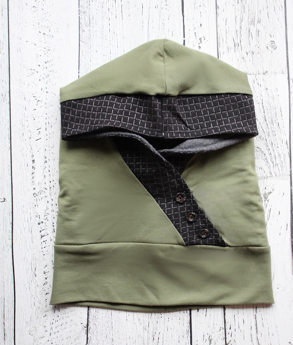 Foulard Capuchon vert