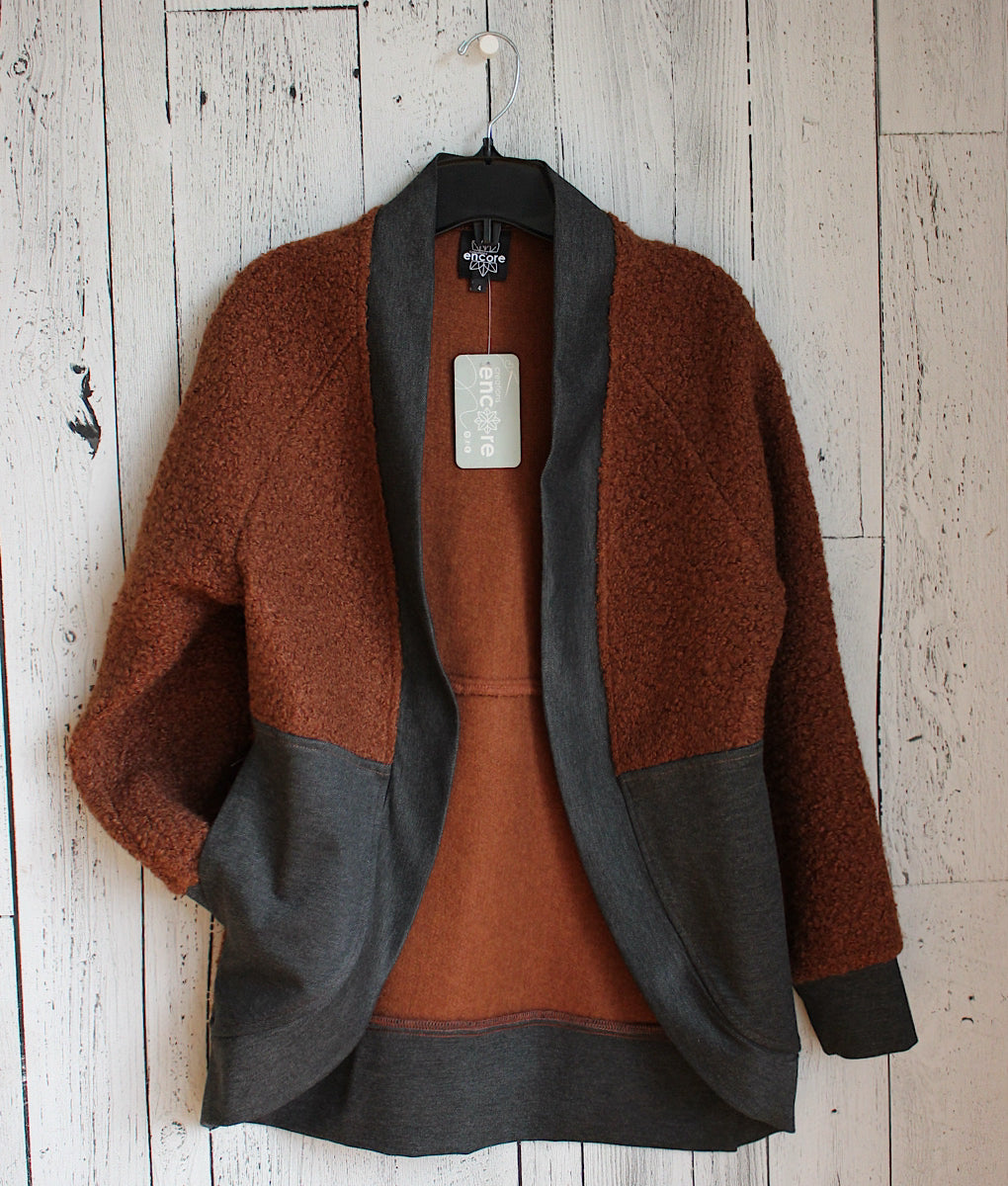 Veste Grader sample caramel