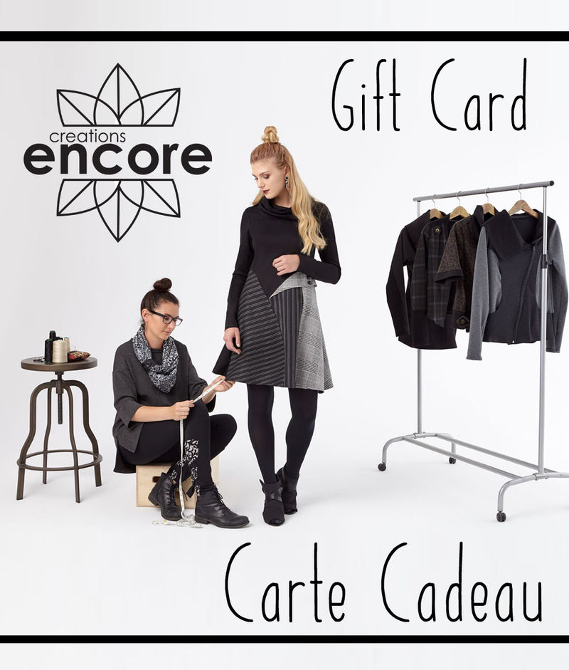 Creations Encore gift card